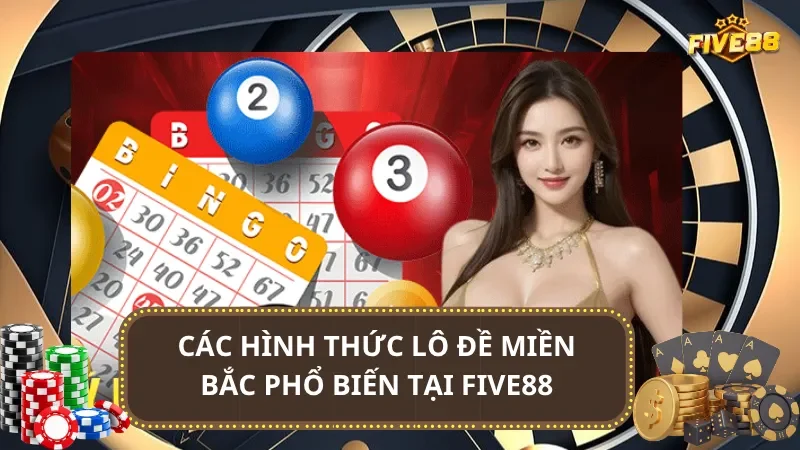Các hình thức lô đề Miền bắc phổ biến tại Five88
