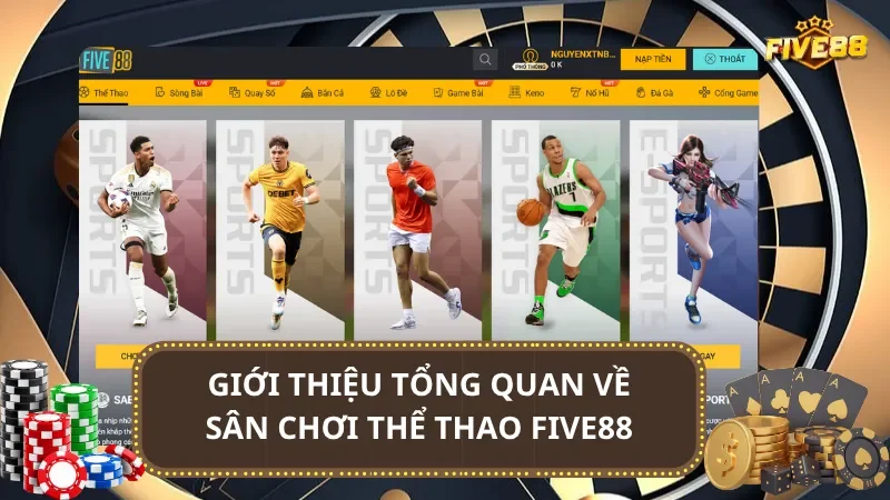 Giới thiệu tổng quan về sân chơi thể thao FIVE88